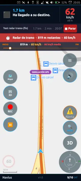 Radar de tramo 3