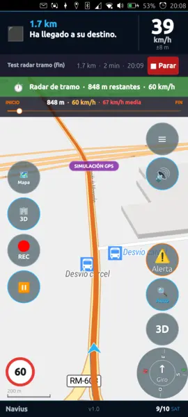 Radar de tramo 4